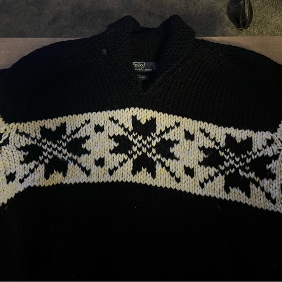 Polo 100% wool sweater